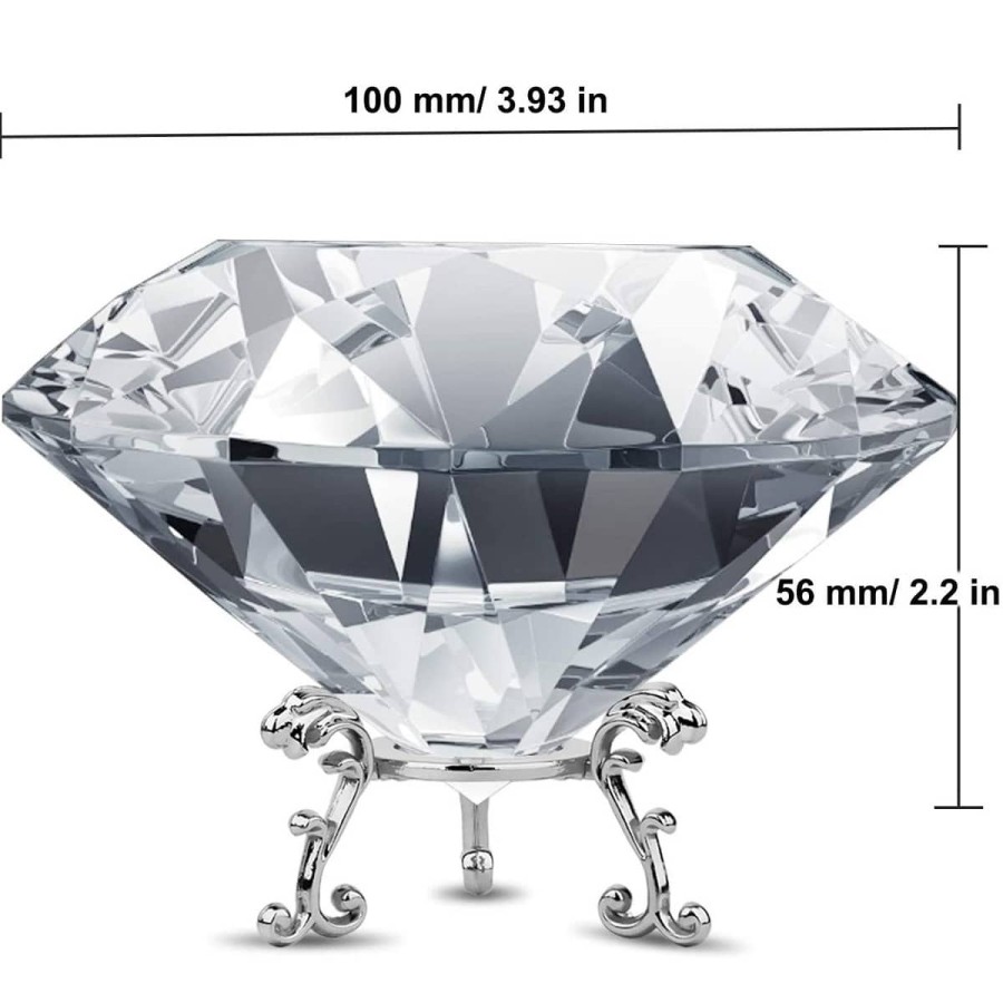Riesiger-Kristall-Diamant-Prisma-mit-verziertem-Staender-4