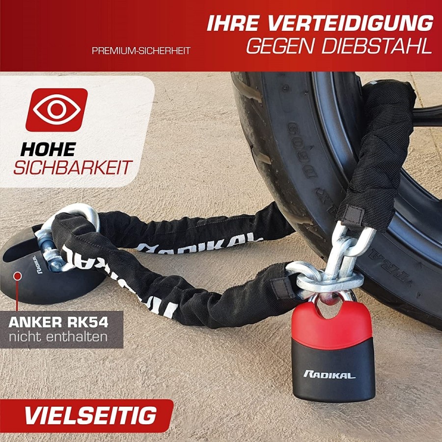 Radikal-Kettenschloss-Rundstahlkette-gehaerteter-Stahl-o10mm-120cm-lang-Sicherheitslevel-11-5