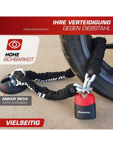Radikal-Kettenschloss-Rundstahlkette-gehaerteter-Stahl-o10mm-120cm-lang-Sicherheitslevel-11-5