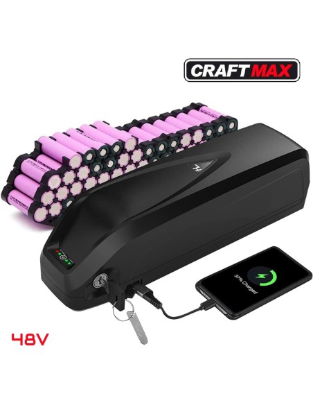 FATBIKE®-E-Bike-Lithium-ion-Power-Battery-48V_15Ah-Akku-mit-USB-Ausgang-inkl.-Ladegeraet