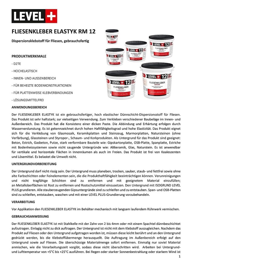 Fertig-Fliesen-u.-Mosaikkleber-Steinkleber-Flexmoertel-Weiss-Innen-Aussen-Dispersions-Kleber-RM12-3kg-3