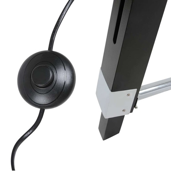 Studio-Tripod-Standleuchte-Stativ-Holz-verchromt-Hoehenverstellbar-148cm-schwarz-7