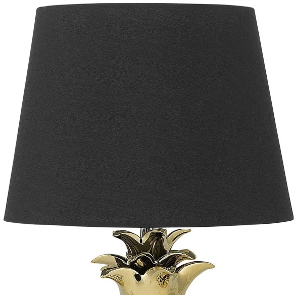 Ananas-Luxus-Tischleuchte-Nachtischlampe-36cm-hoch-E14-Gold-Schwarz-11