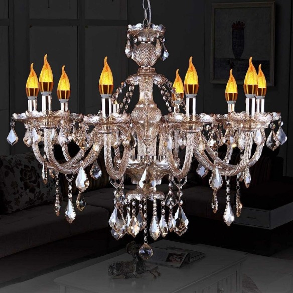 E14-LED-Leuchtmittel-Kerzenform-flammend-2W-dimmbar-2700K-400LM-Vintage-Edison-Gluehfaden-Retro-Bernstein-Kronleuchter