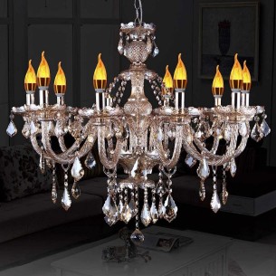 E14-LED-Leuchtmittel-Kerzenform-flammend-2W-dimmbar-2700K-400LM-Vintage-Edison-Gluehfaden-Retro-Bernstein 2
