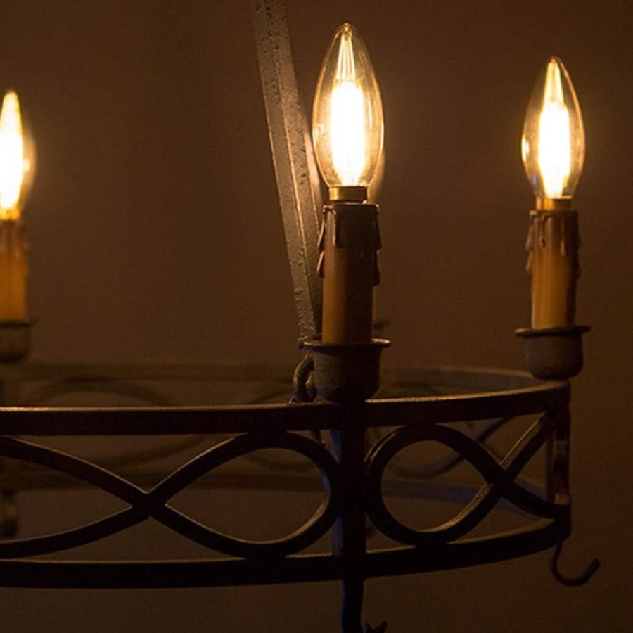 E14-LED-Leuchtmittel-Edison-Gluehfaden-Optik-4W-dimmbar-2700K-400LM-Vintage-Retro