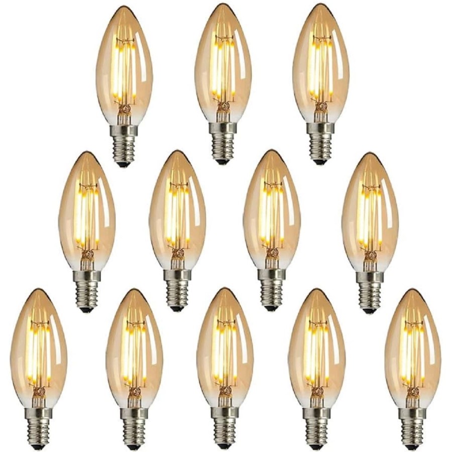 12-LED-Kerzen-im-Sparpack-E14-Edison-Gluehfaden