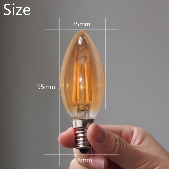 E14-LED-Gluehbirne-gold-4Watt-Masse