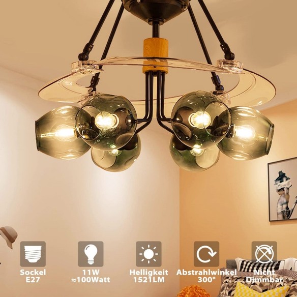 E27-LED-Leuchtmittel-Vintage-Kolben-Edison-Gluehfaden-11W-2700K-1521LM-A60-ultrahell-warmweiss-5