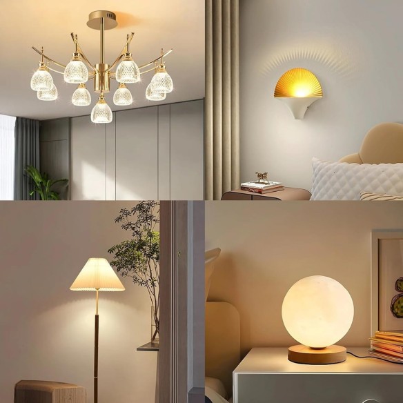 E14-Halogen-Leuchtmittel-AC-230V-Klar-Glas-Kugel-28W-2700K-370LM-dimmbar-warm-weiss-2