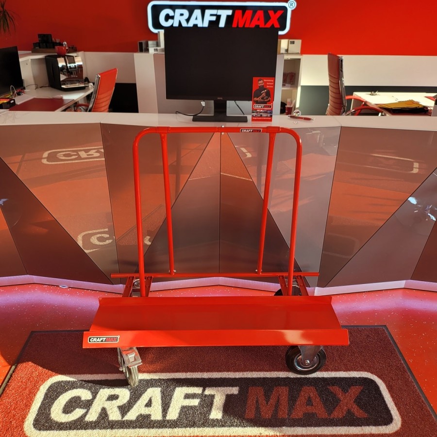 CRAFTMAX-Plattenkarren-4-Raeder-800kg-Transport-von-Fenster-Scheiben-Glas-Trockenbauwaenden-1
