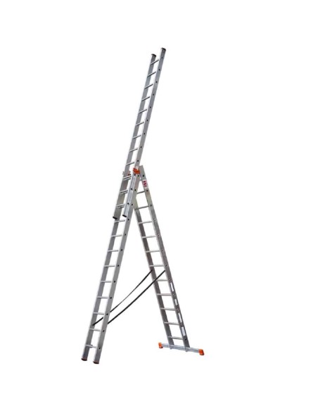 ALU-Kombileiter-Klapp-Bock-u.-Schiebeleiter-3x12-Sprossen-max.-Arbeitshoehe-9-1