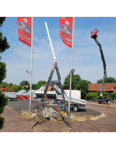ALU-Kombileiter-Klapp-Bock-u.-Schiebeleiter-3x12-Sprossen-Arbeitshoehe-5.40-9-7