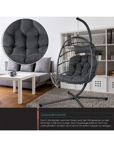 Rattan-Haengeschaukel-Haengekorb-Sessel-mit-Stahl-Gestell-Kissen-Decken-Halterung-antrazith-2