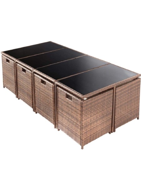 Rattan-Luxus-Gartenmoebel-Set-13tlg.-Abdeckung-Indoor-Outdoor-braun-creme-7