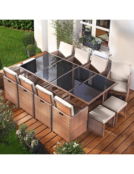 Rattan-Luxus-Gartenmoebel-Set-13tlg.-Abdeckung-Indoor-Outdoor-braun-creme-2