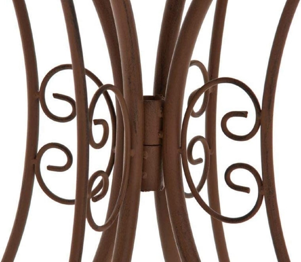 Luxus-Palais-Gartentisch-kunstvollen-Verzierungen-prachtvoller-Jugendstil-antik-Bronze-4