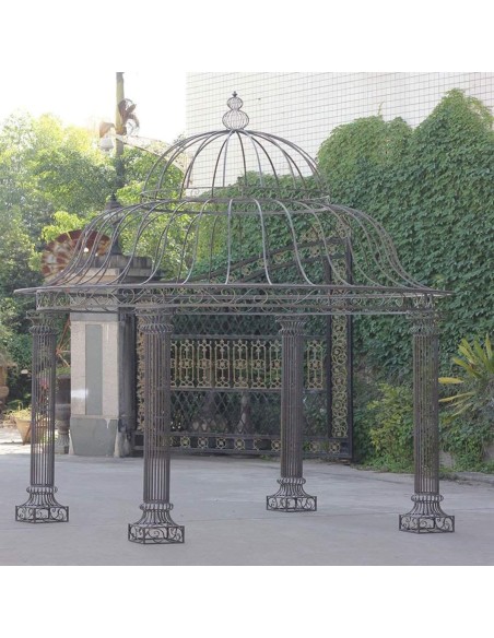 Luxus-Palais-Gartenstuhl-kunstvolle-Verzierungen-klappbar-prachtvoll-Jugendstil-antik-Bronze-4