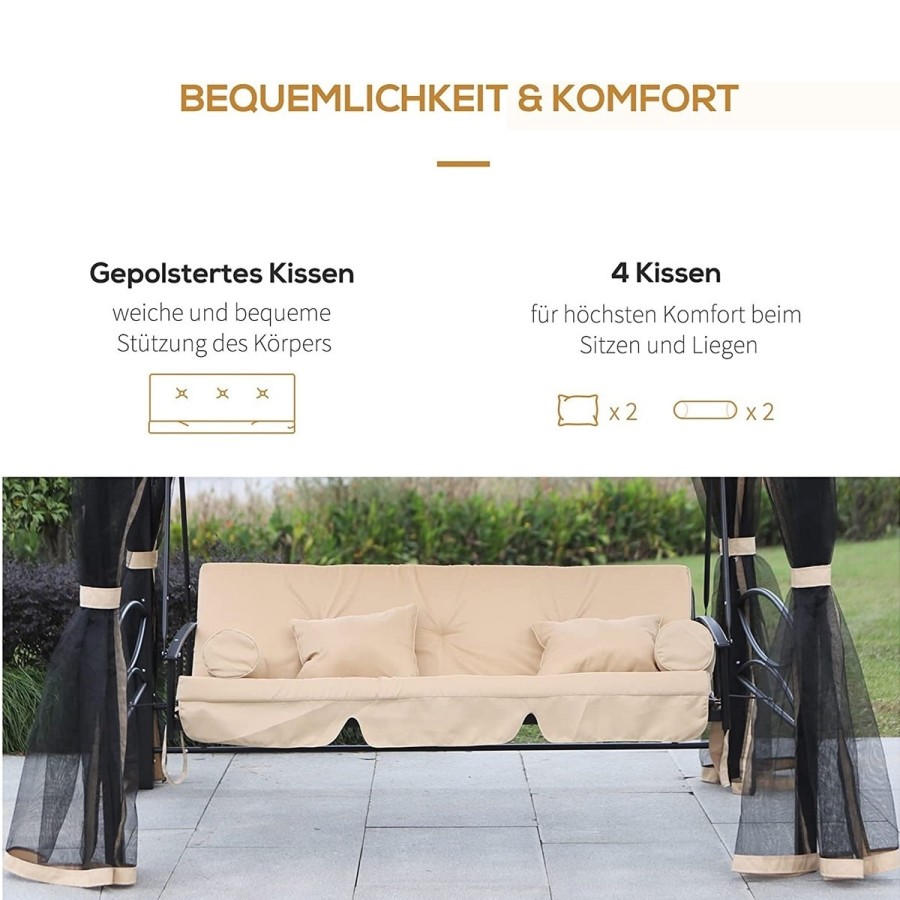 Eremitage-Luxus-Hollywoodschaukel-Dach-Seitenwaenden-Moskitonetz-8