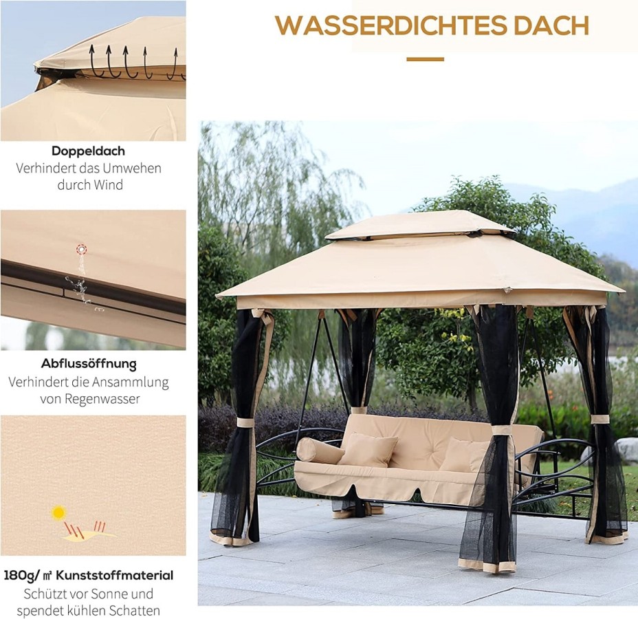 Eremitage-Luxus-Hollywoodschaukel-Dach-Seitenwaenden-Moskitonetz-6