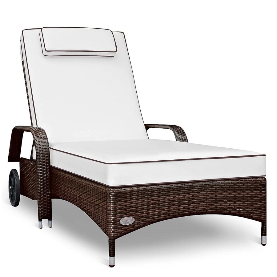 CRAFTMAX-Rattan-Luxus-ALU-Gartenliege-8cm-Auflage-mit-Keder-6-Fach-hoehenverstellbar-bis-200kg-Gewerbequalitaet-1