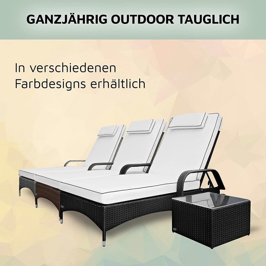 CRAFTMAX-Rattan-Luxus-ALU-Gartenliege-8cm-Auflage-mit-Keder-6-Fach-hoehenverstellbar-bis-200kg-Gewerbequalitaet-5