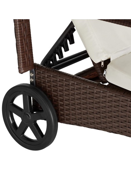 Rattan-Luxus-Gartenliege-Rollen-6-Fach-hoehenverstellbarer-Liegestuhl-Aluminium-Gestell-150kg-belastbar-wetterfest-10