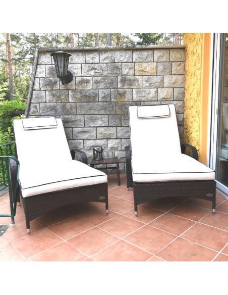 CRAFTMAX-Rattan-Luxus-ALU-Gartenliege-8cm-Auflage-mit-Keder-hoehenverstellbar-bis-200kg-Gewerbequalitaet