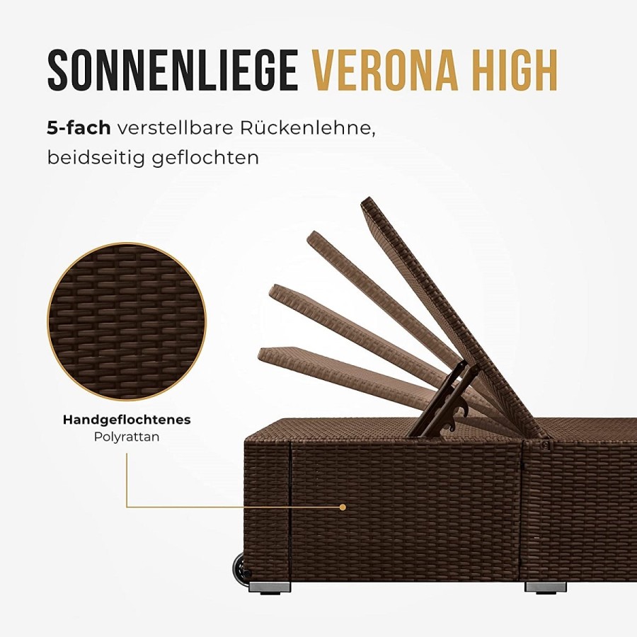 Luxus-Rattan-ALU-Gartenliege-mit-12cm-Auflage-mit-Keder-verstellbare-Rueckenlehne-extra-hoch-breit-Liegeflaeche-Gewerbequalitaet