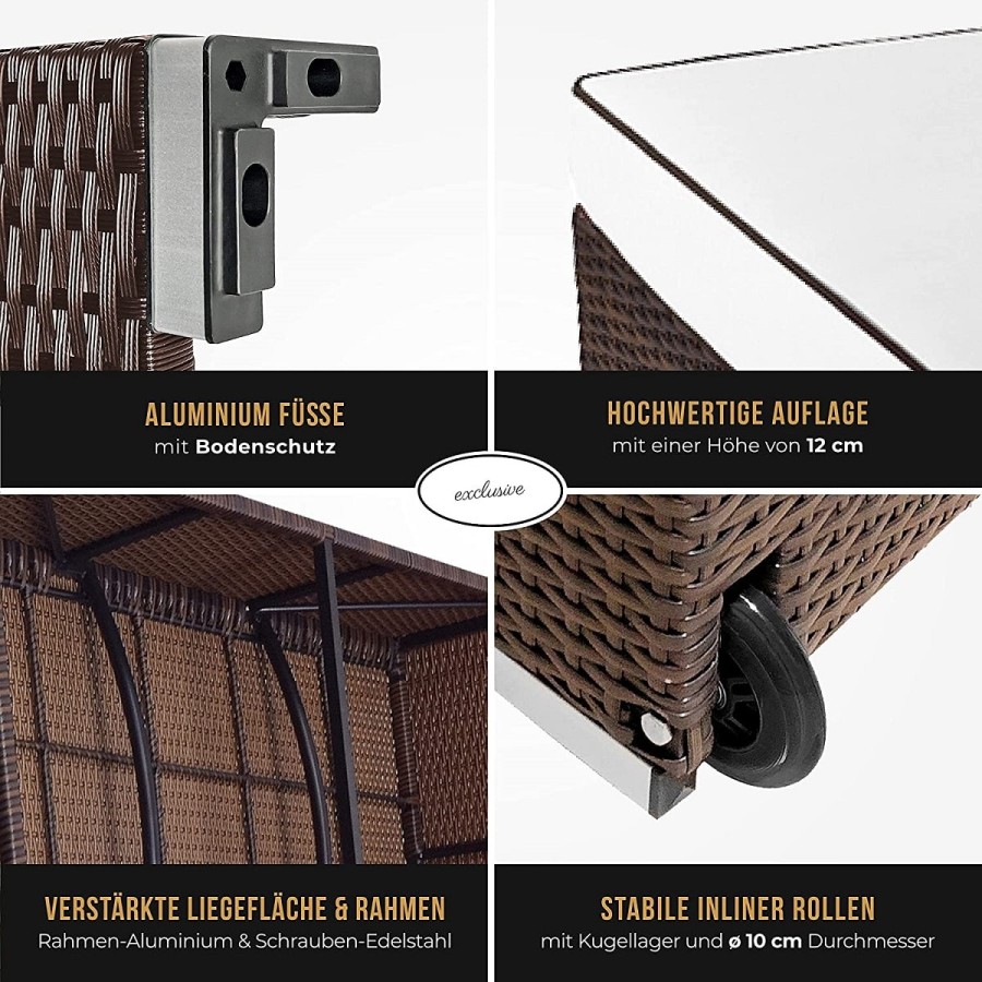 Luxus-Rattan-ALU-Gartenliege-mit-12cm-Auflage-mit-Keder-verstellbare-Rueckenlehne-extra-hoch-breit-Liegeflaeche-Gewerbequalitaet