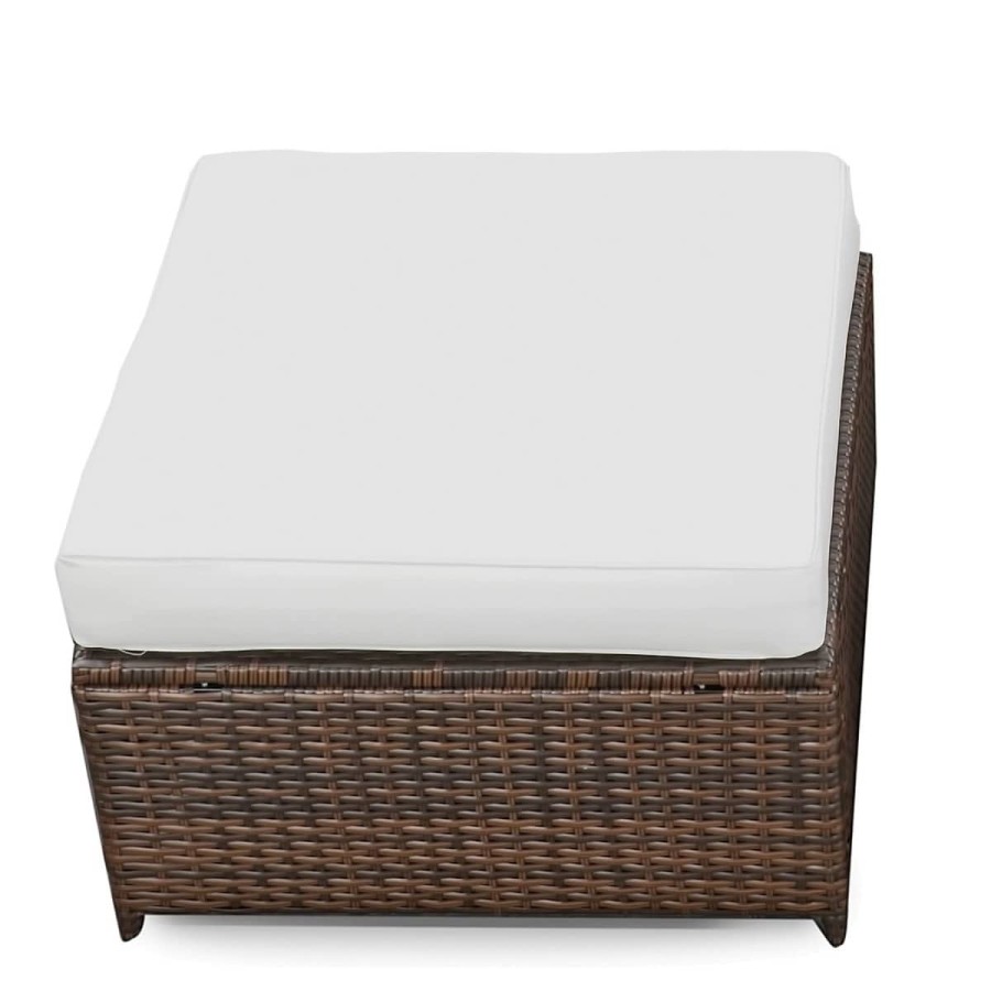 Java-Rattan-Lounge-Sitzgarnitur-mit-Sofa-Sessel-Hocker-Glastisch-erweiterbar-braun-creme-2