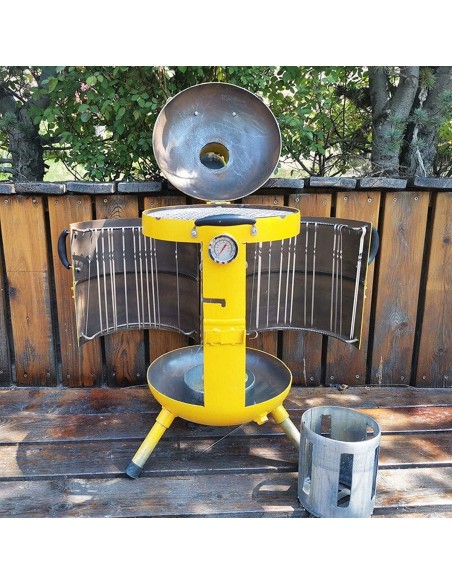el-Bomba-Rauchfreier-Luxus-BBQ-Grill-Holzkohlegrill-Barbecue-Grill-Raeuchergeraet