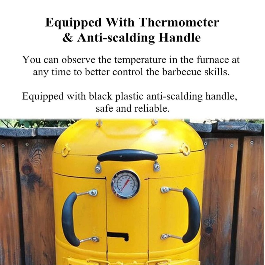 el-Bomba-Rauchfreier-Luxus-BBQ-Grill-Holzkohlegrill-Barbecue-Grill-Standgeraet