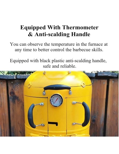 el-Bomba-Rauchfreier-Luxus-BBQ-Grill-Holzkohlegrill-Barbecue-Grill-Standgeraet