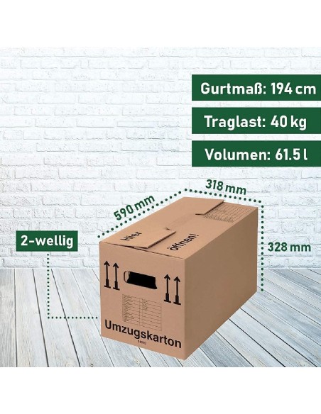 Umzugkarton-Profiqualitaet