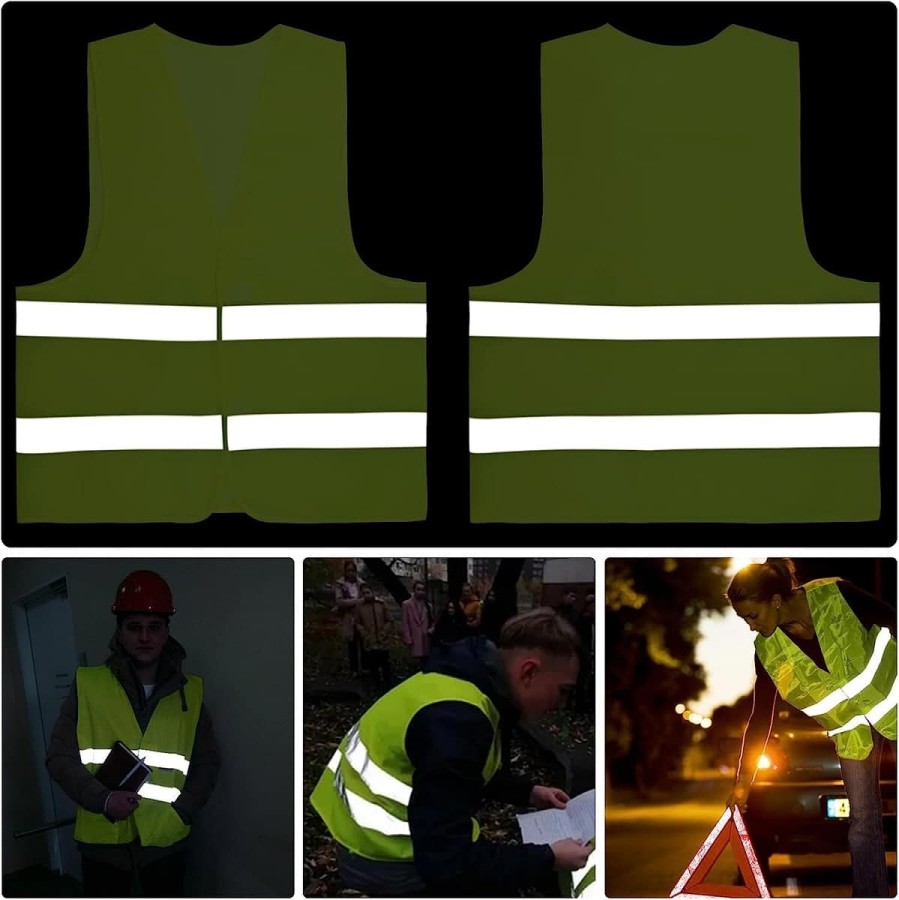 Sicherheitsweste-Reflektorweste-Warnweste-Neo-Signal-Gelb-Pannenweste-Auto-Unfallweste-5