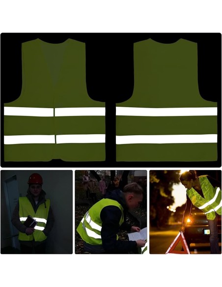 Sicherheitsweste-Reflektorweste-Warnweste-Neo-Signal-Gelb-Pannenweste-Auto-Unfallweste-5