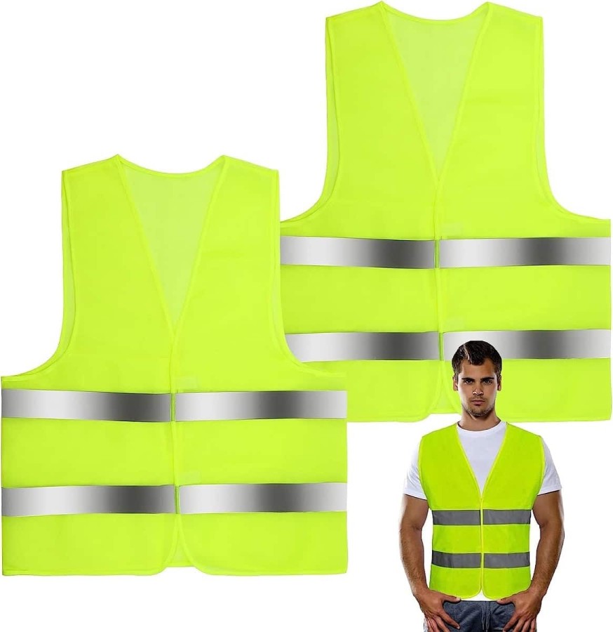 Sicherheitsweste-Reflektorweste-Warnweste-Neo-Signal-Gelb-Pannenweste-Auto-Unfallweste-2