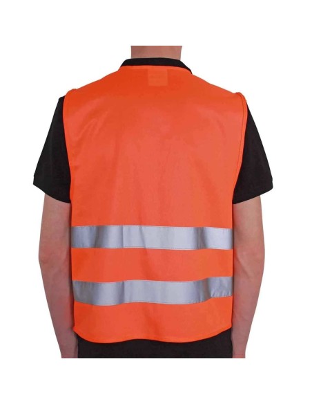 Sicherheitsweste-Reflektorweste-Warnweste-Pannenweste-Baustellen-Weste-orange-2