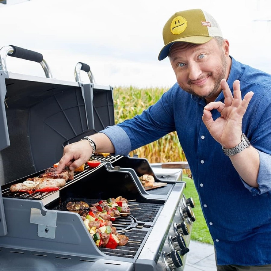Mr.-Burns-Luxus-Edelstahl-BBQ-Grill-Propan-Gas-mi6-Brenner-Seitenbrenner-Backburner-LED-Infrarot-6