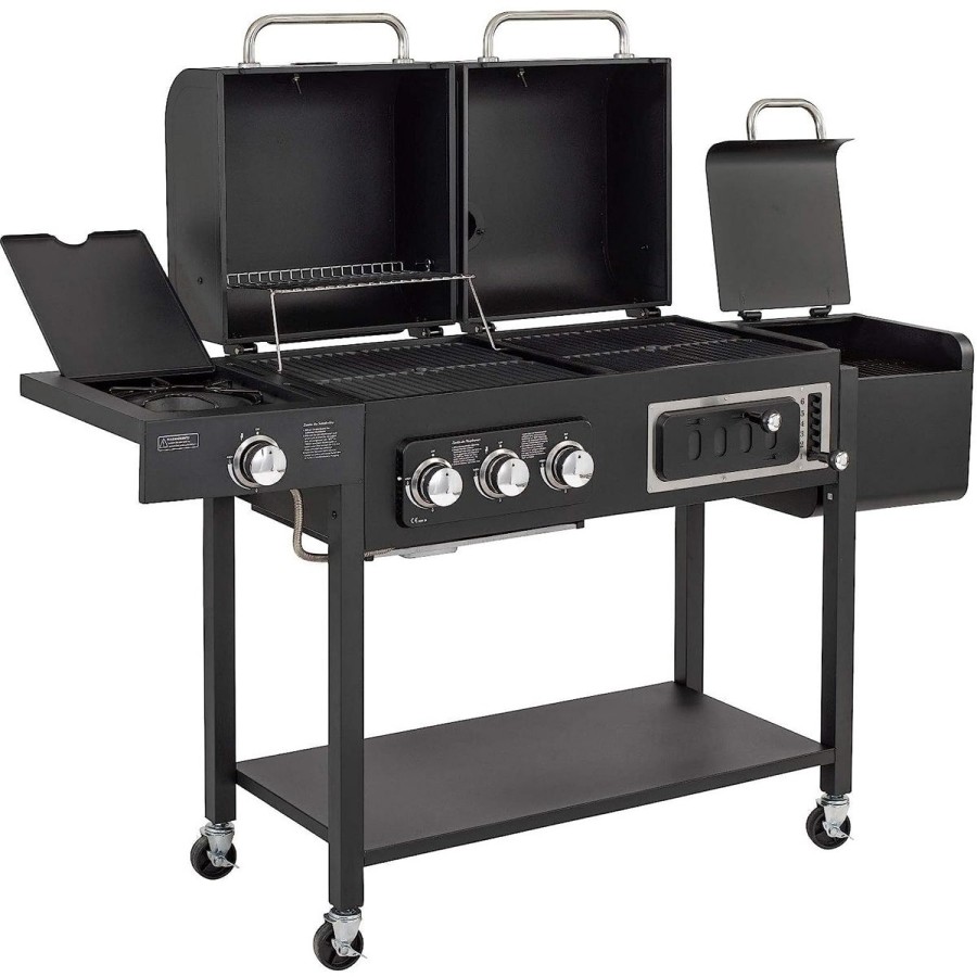 Mr.-Burns-Smoker-BBQ-Kombigrill-fuer-Propan-und-Holzkohle-3-Brenner-1