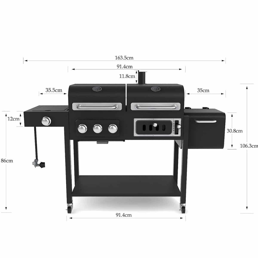 Mr.-Burns-Smoker-BBQ-Kombigrill-fuer-Propan-und-Holzkohle-3-Brenner-2