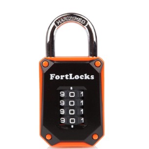 FortLocks-Vorhaengeschloss-4-stelliges-Zahlenschloss-Zahlencode-aenderbar-orange-1