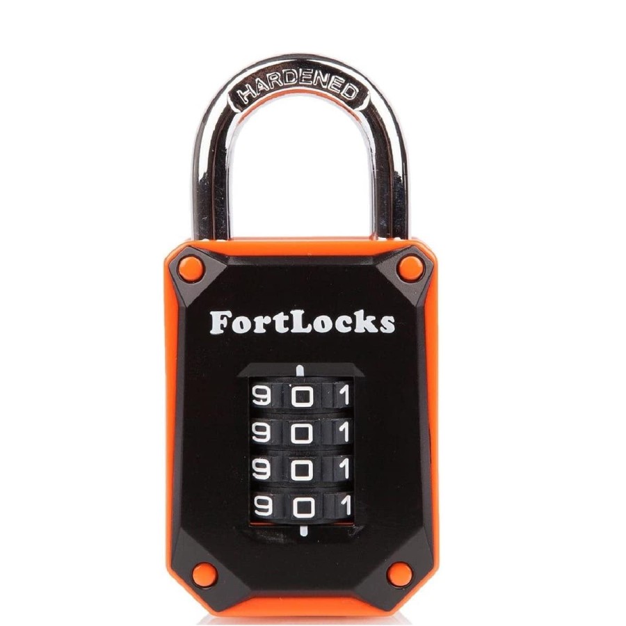 FortLocks-Vorhaengeschloss-4-stelliges-Zahlenschloss-Zahlencode-aenderbar-orange-1