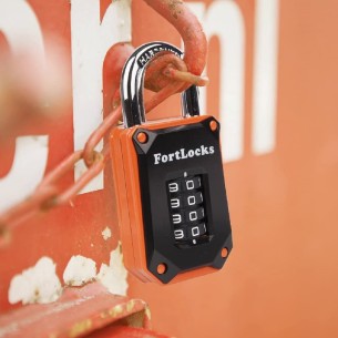 FortLocks-Vorhaengeschloss-4-stelliges-Zahlenschloss-Zahlencode-aenderbar-orange-1 2