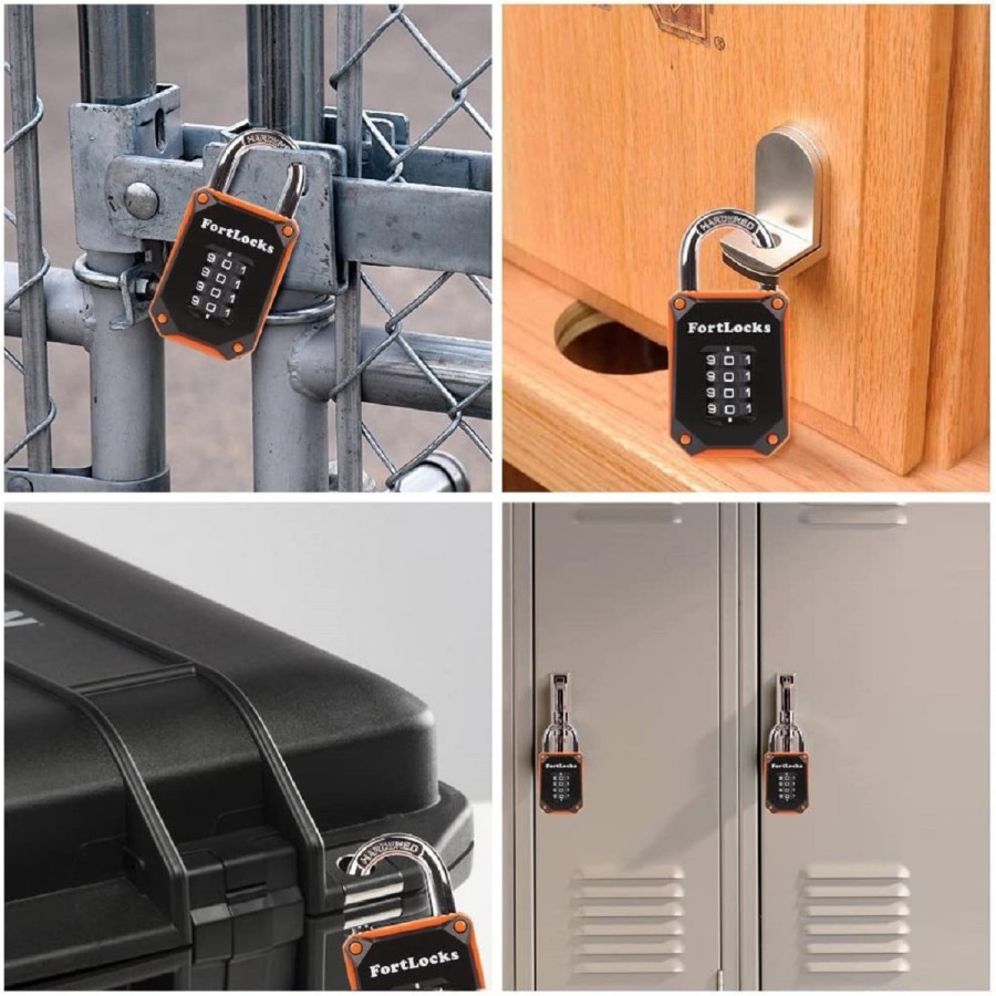 FortLocks-Vorhaengeschloss-4-stelliges-Zahlenschloss-Zahlenkombination-orange