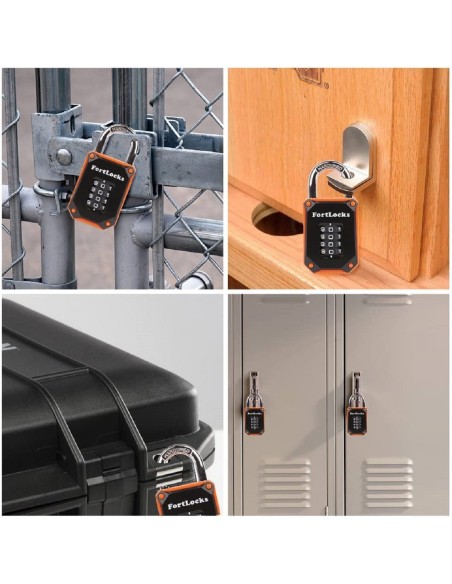 FortLocks-Vorhaengeschloss-4-stelliges-Zahlenschloss-Zahlenkombination-orange