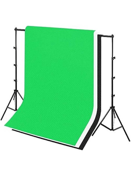 Fotostudio-Hintergrundsystem-fuer-Produktfotografie-Portrait-Videoaufnahme-Leinwand-Hintergrund-Set-1