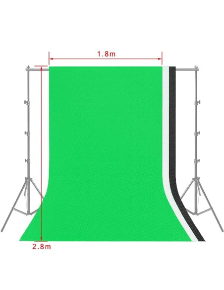 Fotostudio-Hintergrundsystem-fuer-Produktfotografie-Portrait-Videoaufnahme-Leinwand-Hintergrund-Set-6