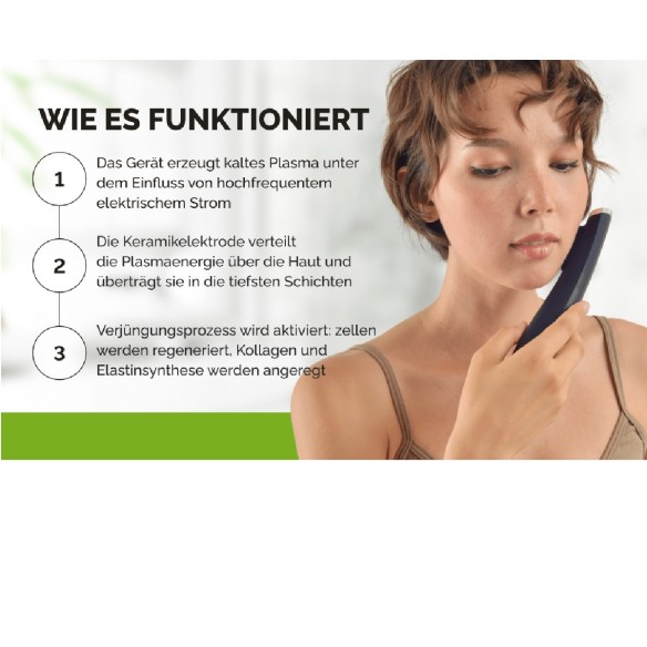 Plasma-Hautpflegegeraet